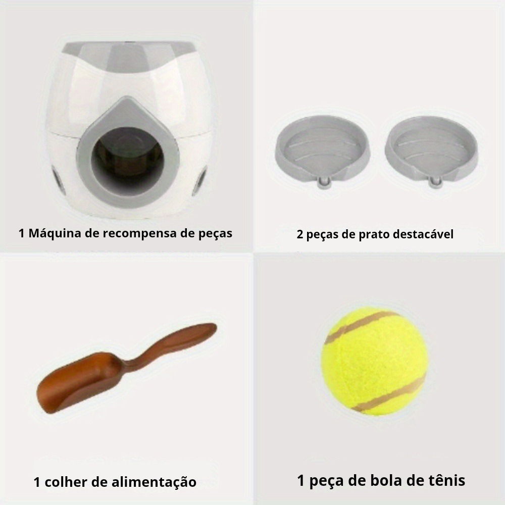 Brinquedo Lançador de Bola para Cães