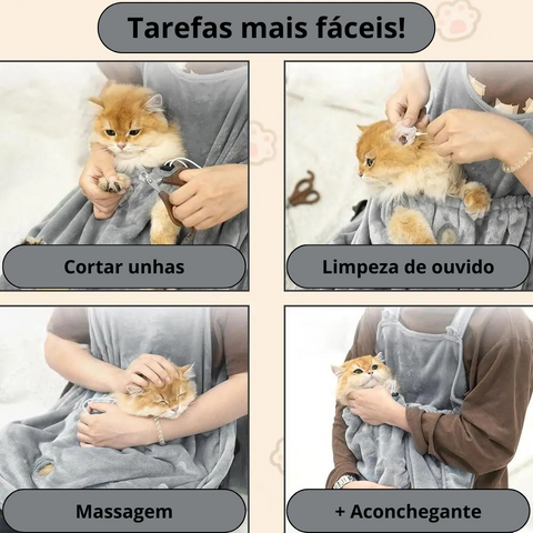 Avental para Tutores de Gatos