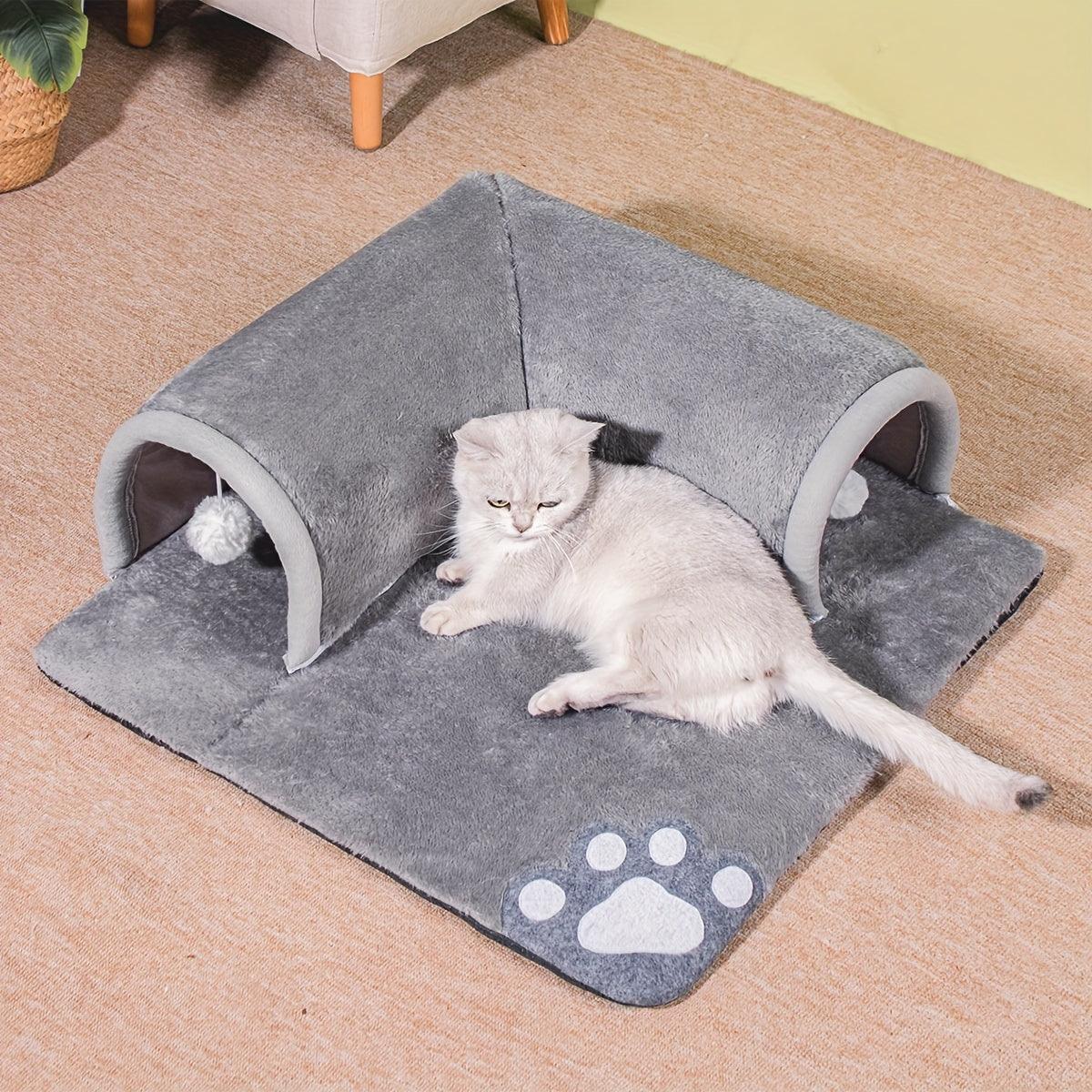 Túnel Tapete para Gatos