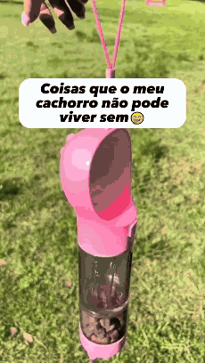 Garrafa Portátil para Cães e Gatos