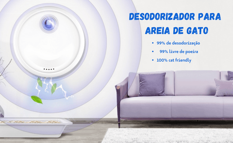Desodorizador Inteligente para Gatos