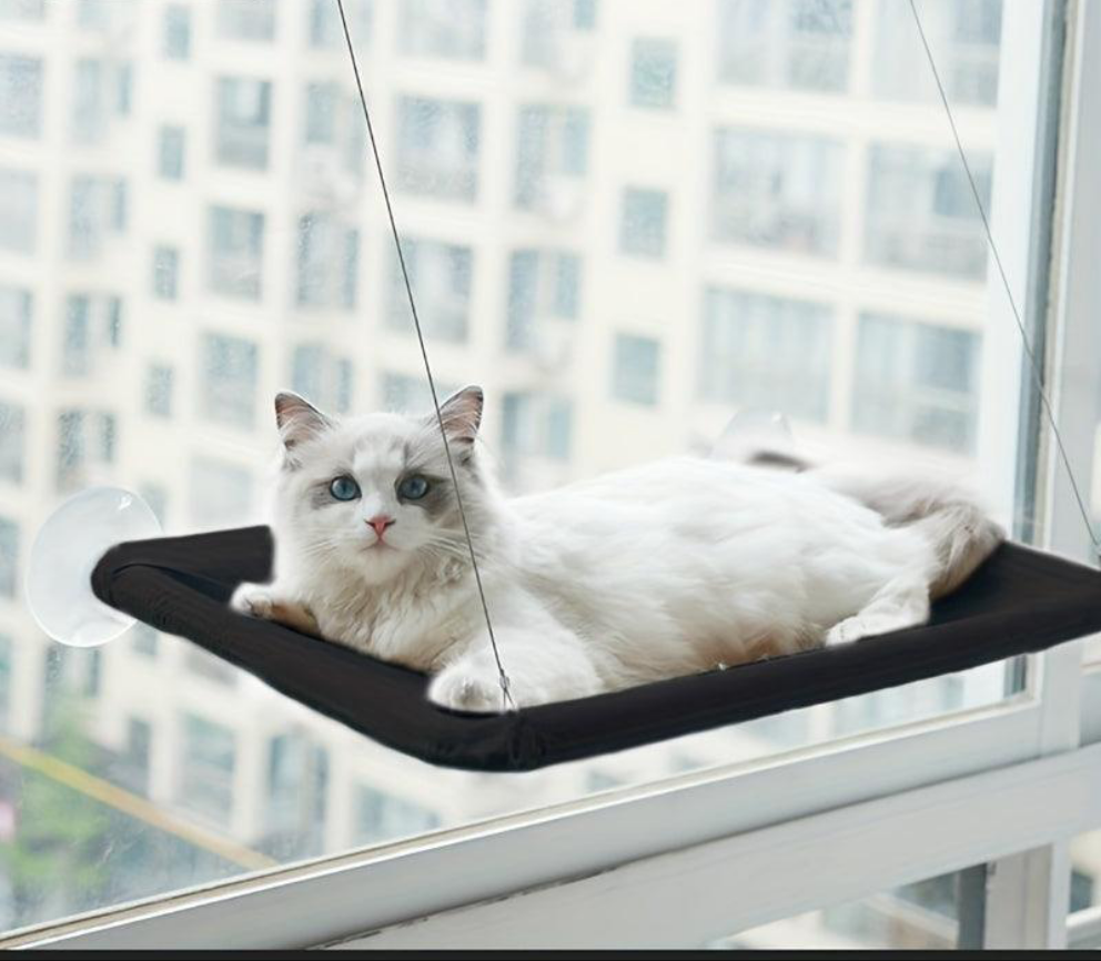 Cama de Janela Suspensa para Gatos