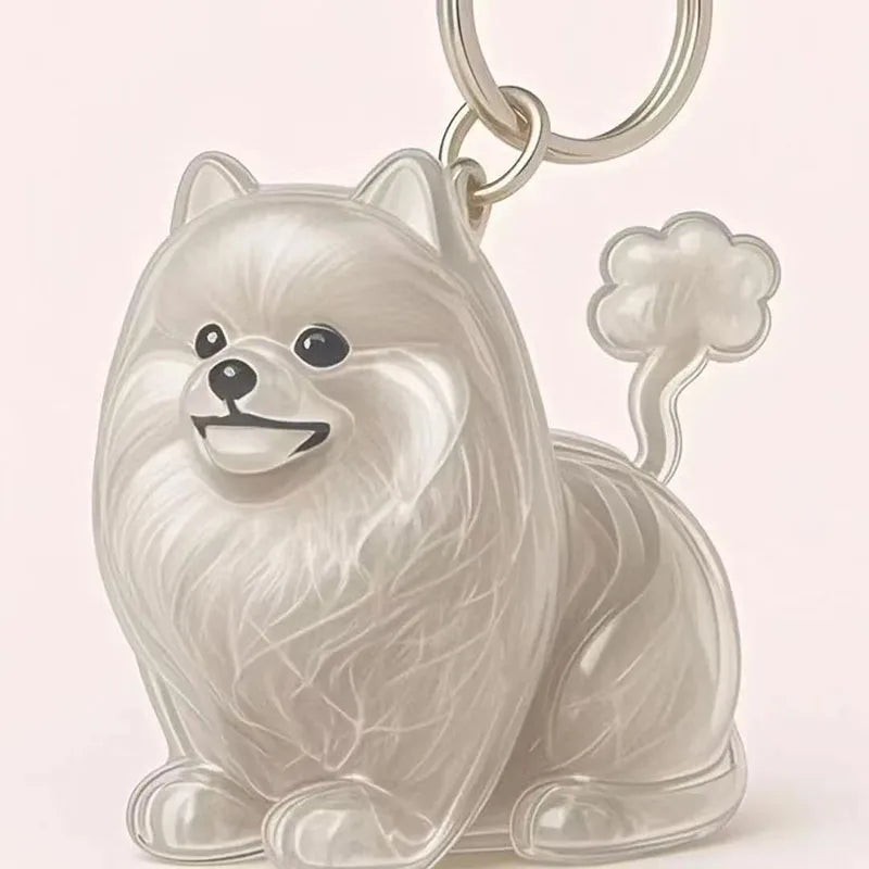 Porta Chaves de Acrílico para Pelos de Cães