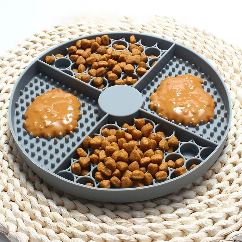 Tapete de Lamber com Ventosa para Cães