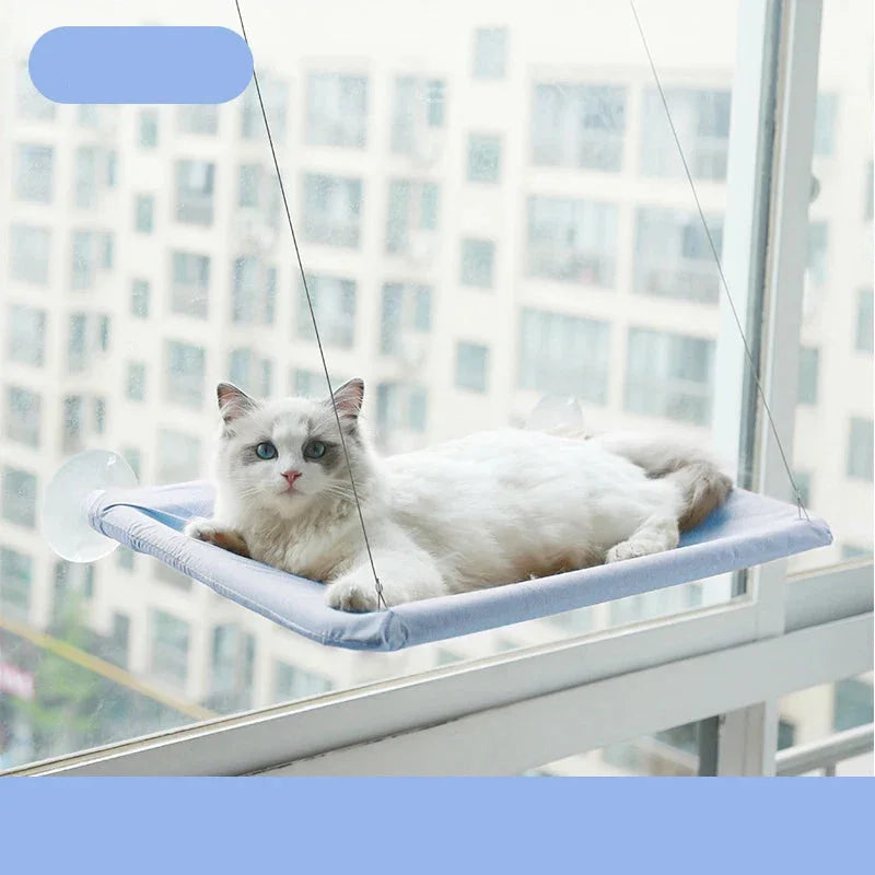 Cama de Janela Suspensa para Gatos