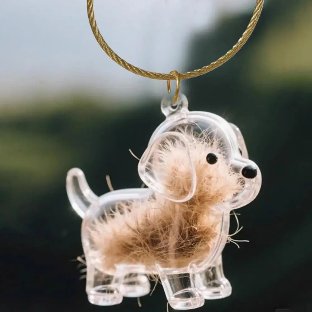 Chaveiro de Acrílico para Pelos de Cães