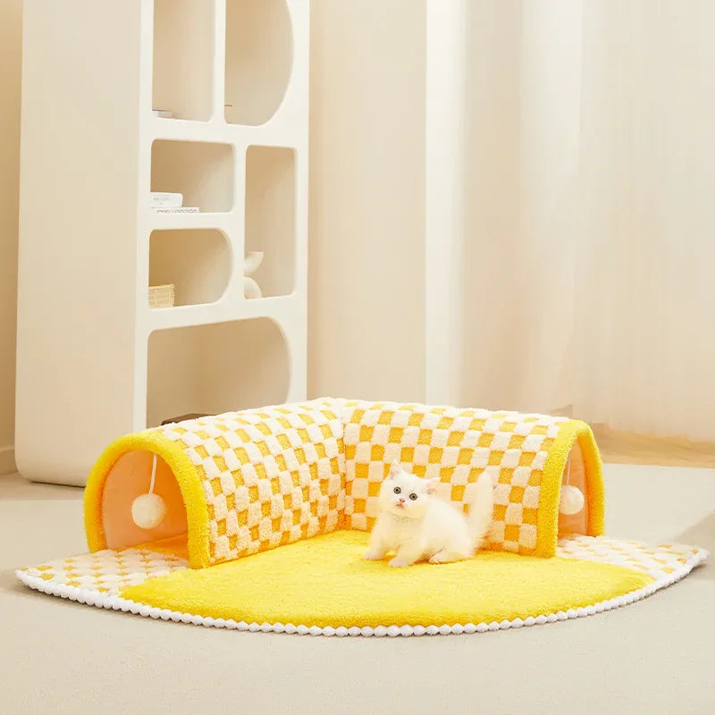 Túnel Tapete para Gatos