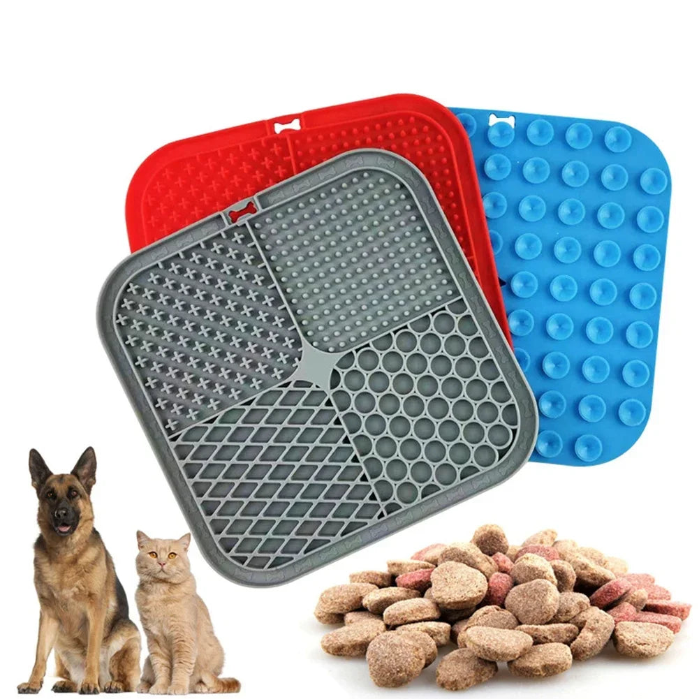 Tapete de Lamber com Ventosa para Cães
