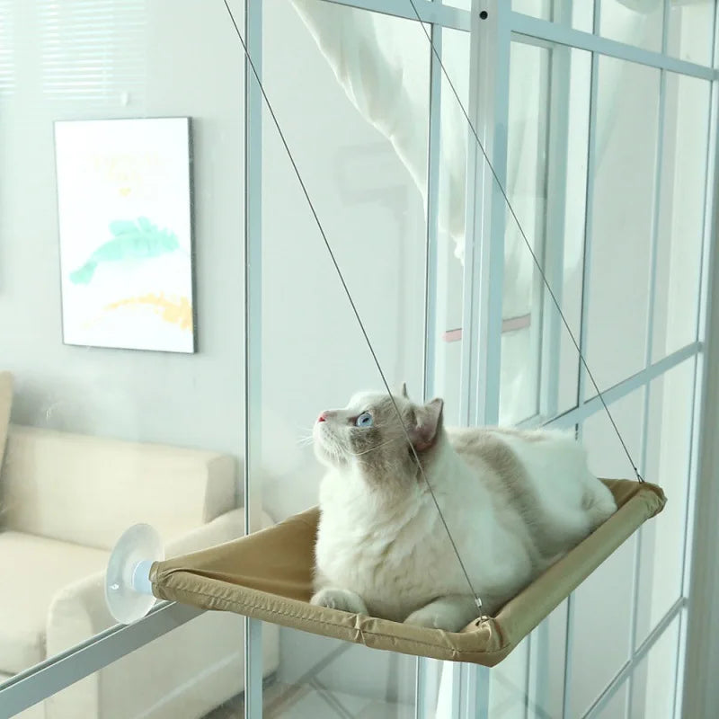 Cama de Janela Suspensa para Gatos