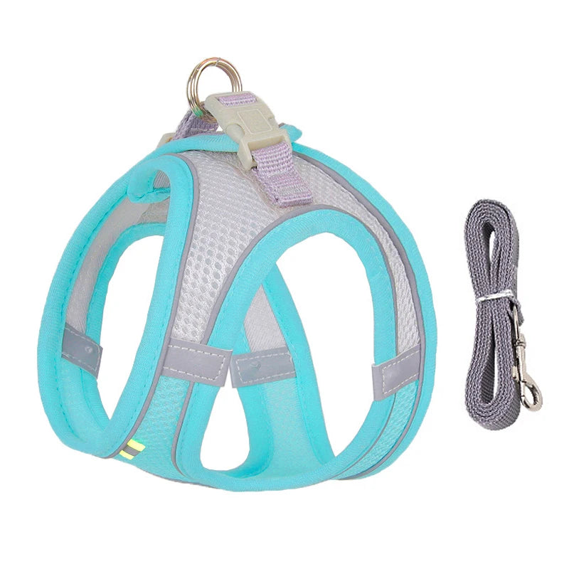 Peitoral Ajustável com Guia para Pets