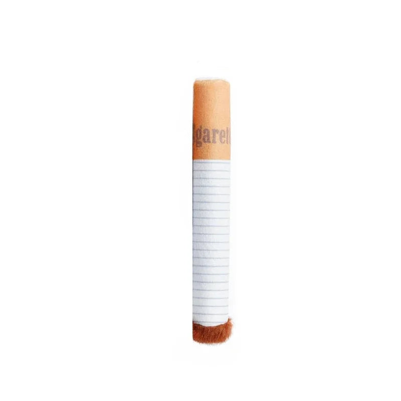Brinquedo Cigarro de Pelúcia para Cães