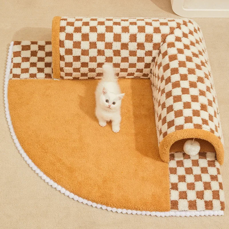 Túnel Tapete para Gatos