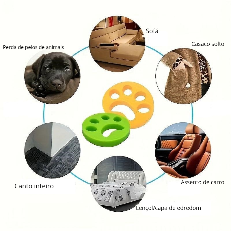 Absorve Pelos Reutilizável