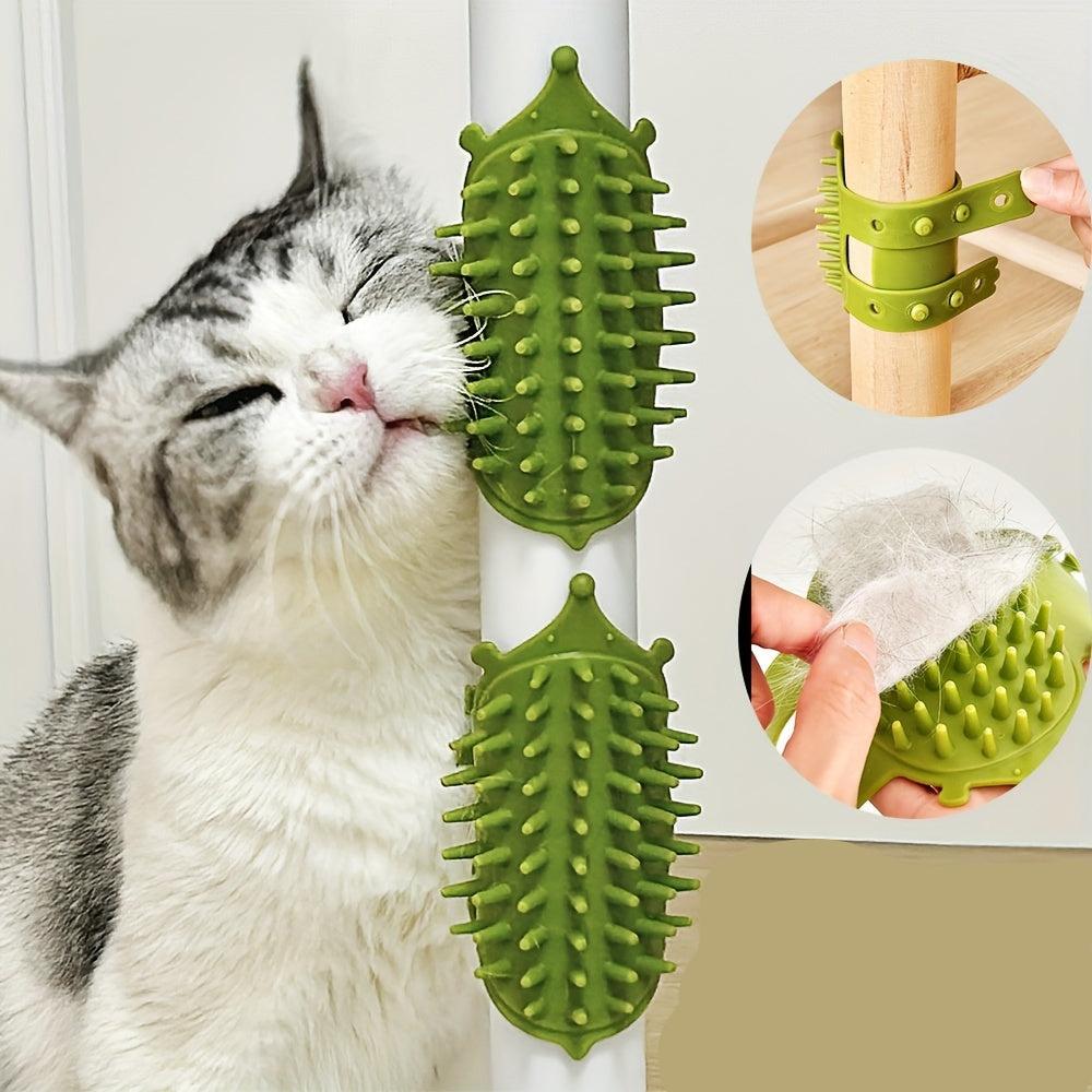 Escova de Pelos Elástica para Gatos