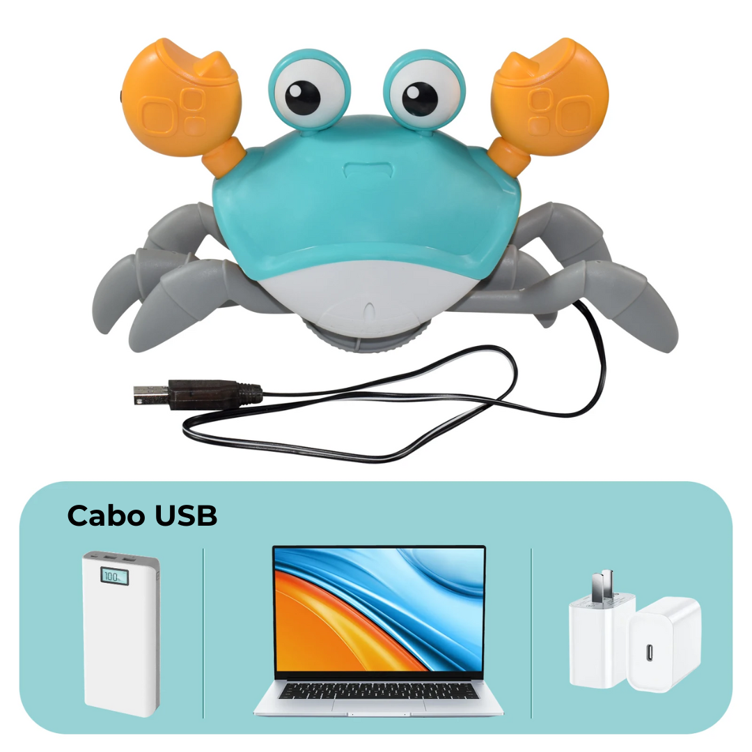 Caranguejo Elétrico Interativo para Pets