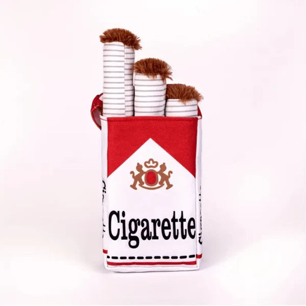 Brinquedo Cigarro de Pelúcia para Cães