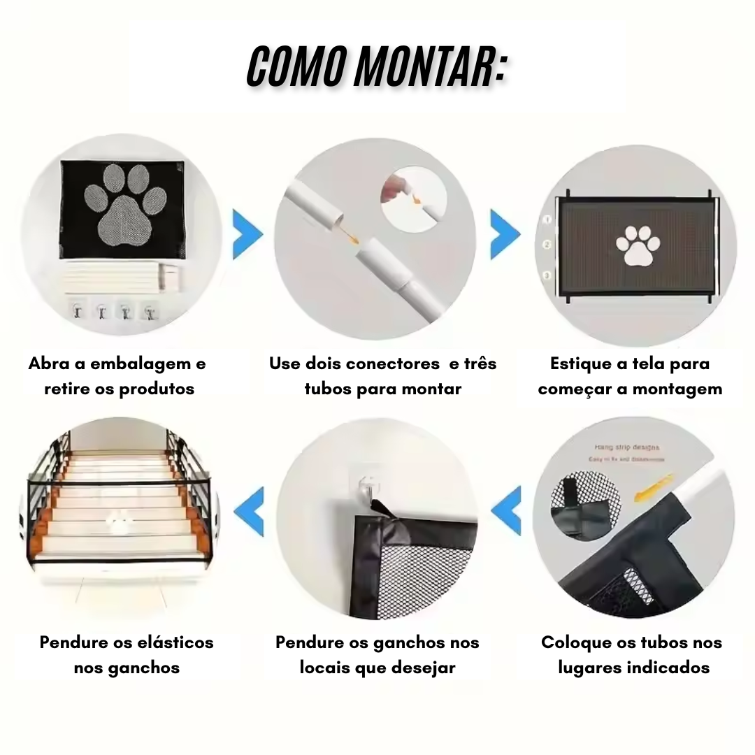 Tela de Proteção para Pets