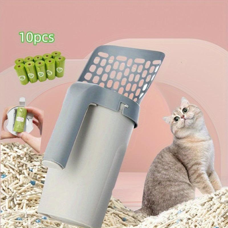 Pá com Dispenser para Gatos