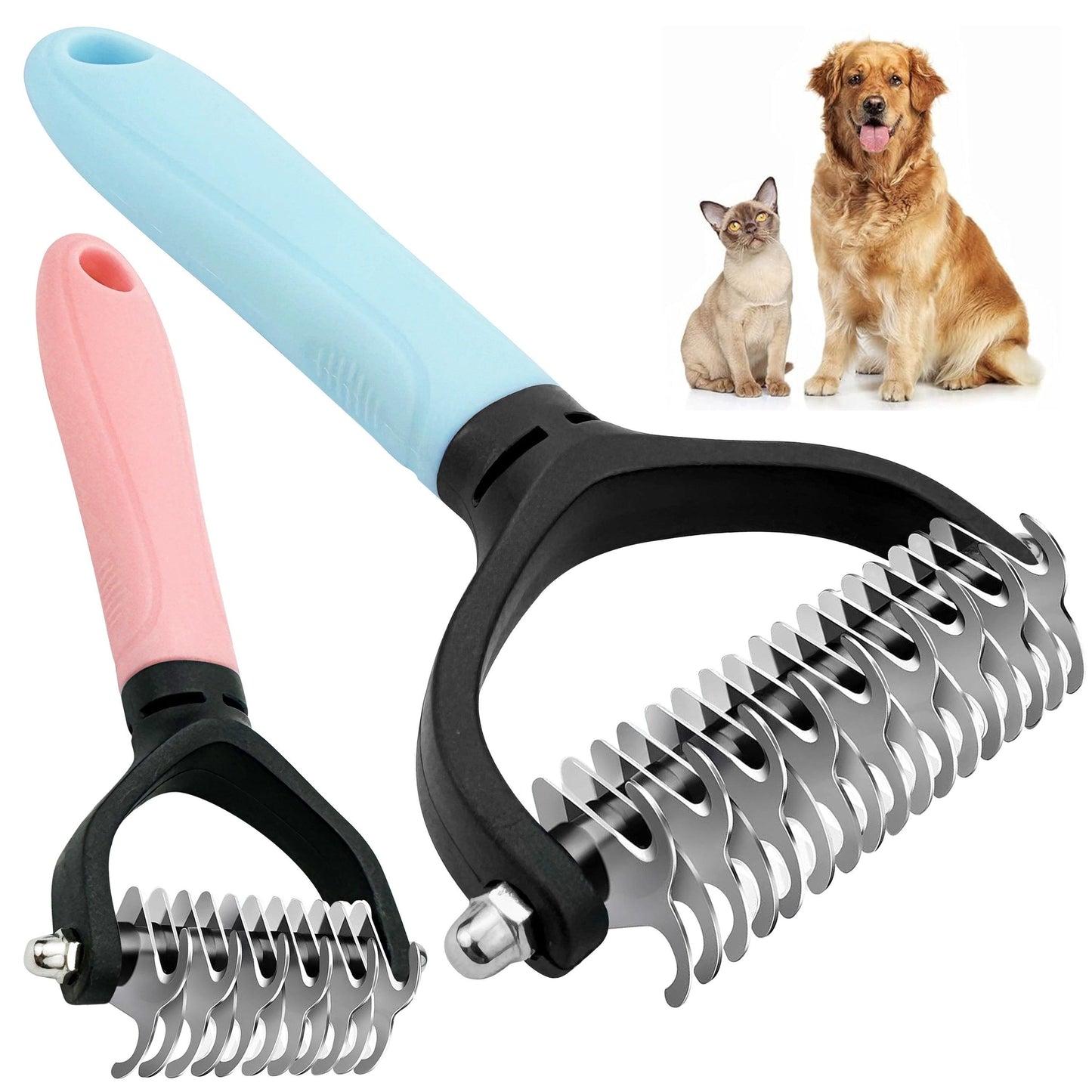 Escova de Aço pelos para Pets