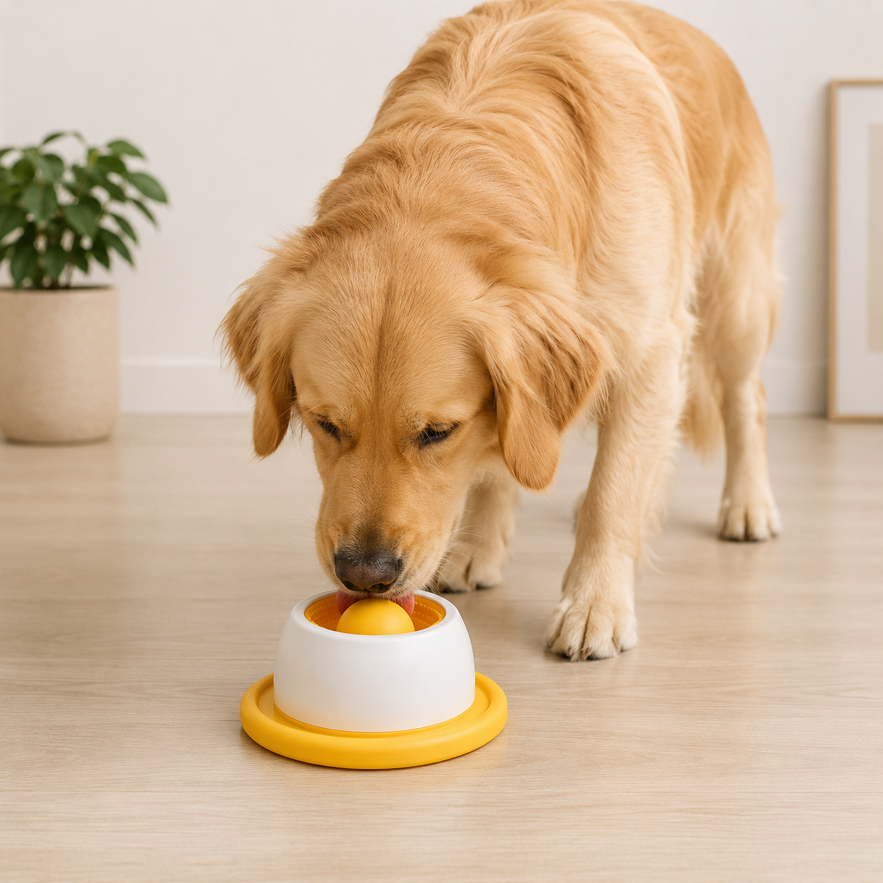 Brinquedo Interativo de Lamber para Cães