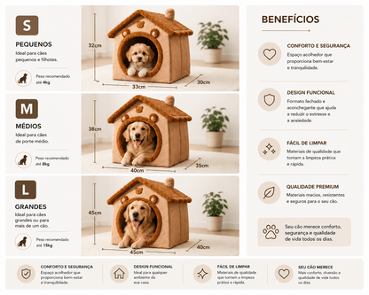 Casa Aconchegante para Cães