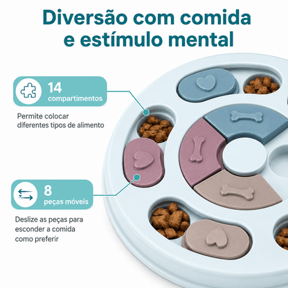 Brinquedo Interativo para Snacks