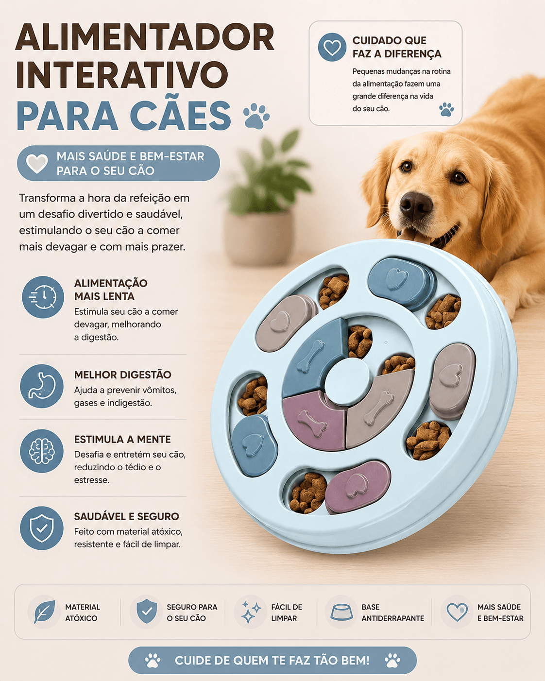 Brinquedo Interativo para Snacks