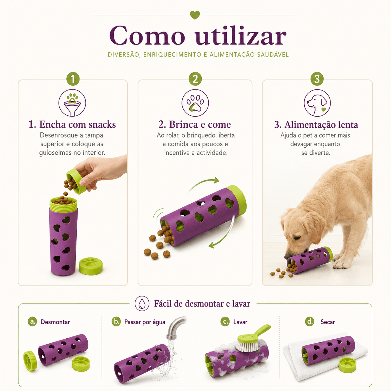 Dispensador Interativo de Ração