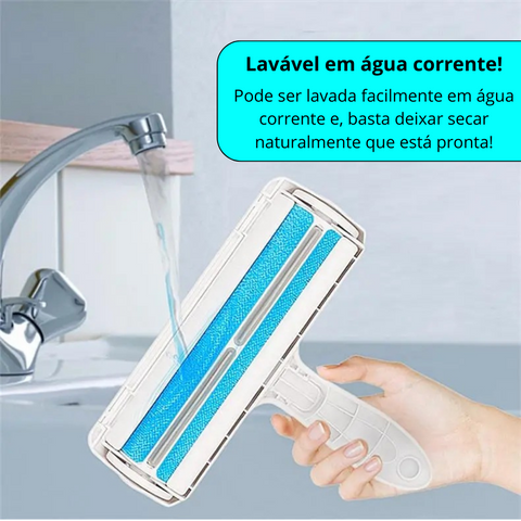 Escova Limpa Pelos para Tecidos
