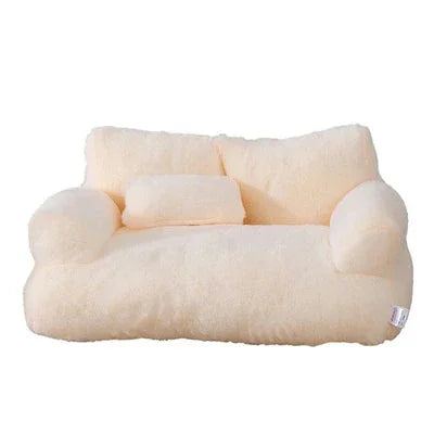 Sofá Pet Luxo de Pelúcia Cães
