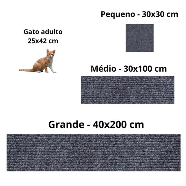 Carpete Autocolante protetor para Unhas dos Gatos