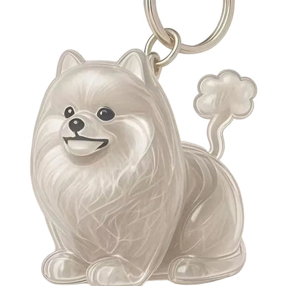 Porta Chaves de Acrílico para Pelos de Cães