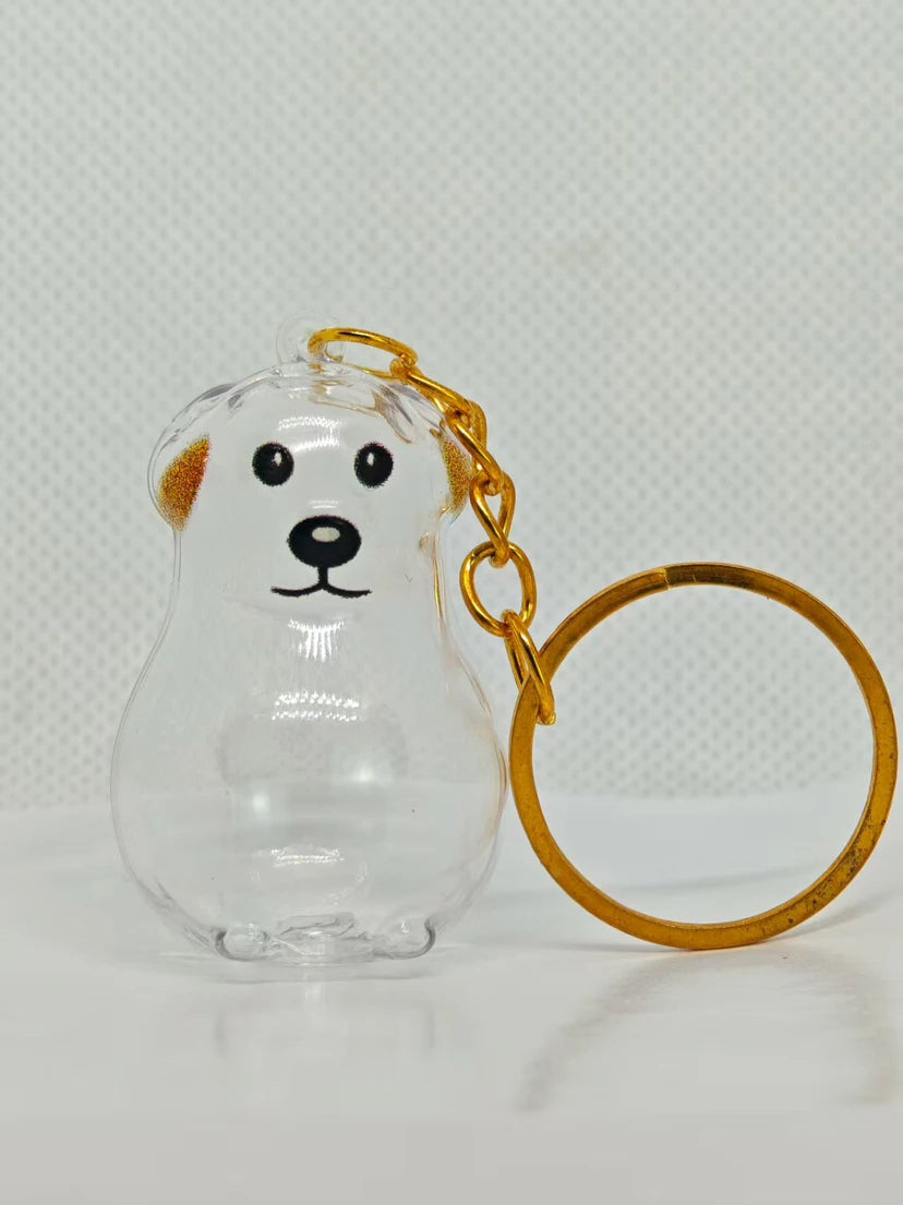 Chaveiro de Acrílico para Pelos de Cães