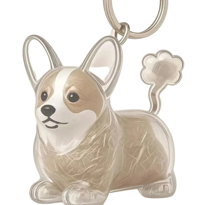 Porta Chaves de Acrílico para Pelos de Cães