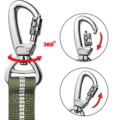 Cinto de Segurança de Carro para Cães com Trela