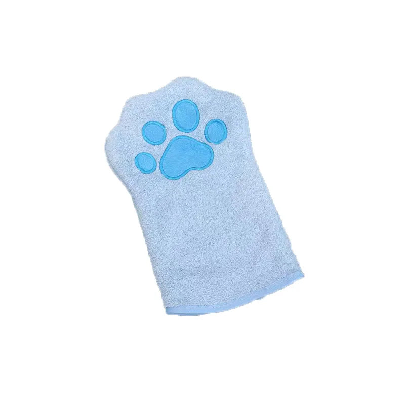 Luva de Microfibra de banho para Pets