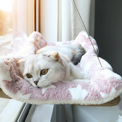Cama de Janela Suspensa para Gatos
