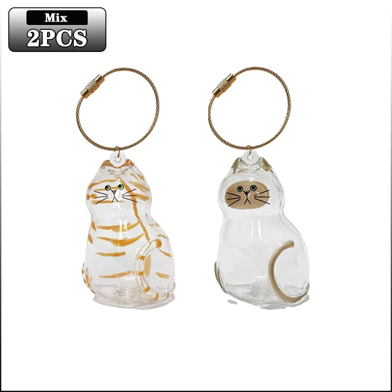 Chaveiro de Acrílico para Pelos de Gatos