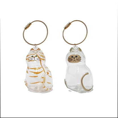 Porta Chaves de Acrílico para Pelos de Gatos