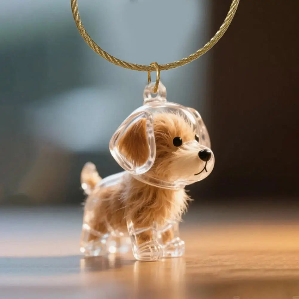 Chaveiro de Acrílico para Pelos de Cães