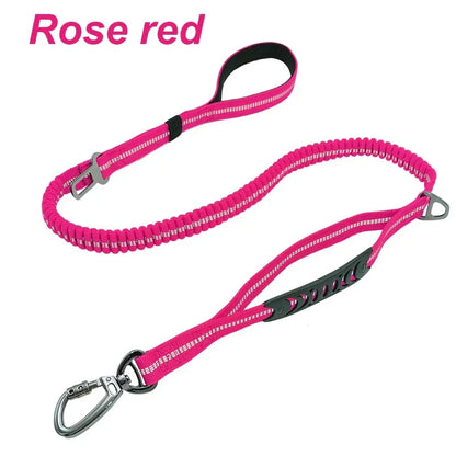 Cinto de Segurança de Carro para Cães com Trela