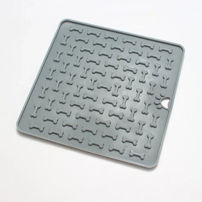 Tapete de Lamber com Ventosa para Cães