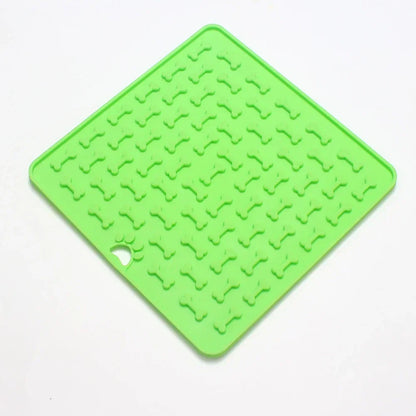 Tapete de Lamber com Ventosa para Cães