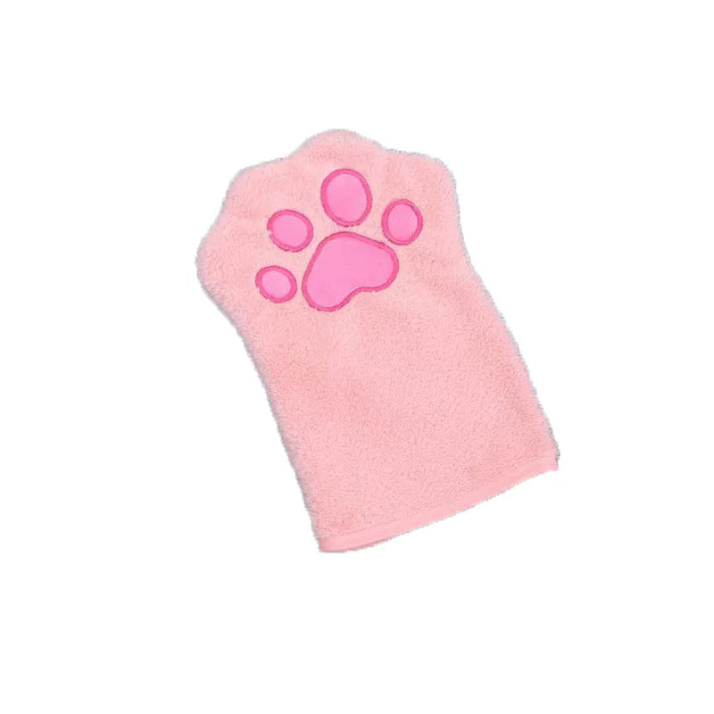 Luva de Microfibra de banho para Pets