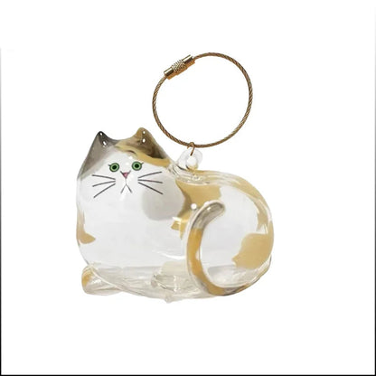 Porta Chaves de Acrílico para Pelos de Gatos
