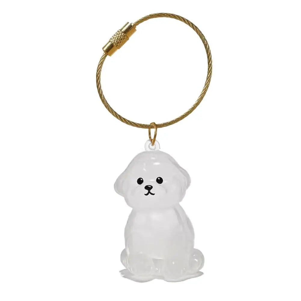 Chaveiro de Acrílico para Pelos de Cães
