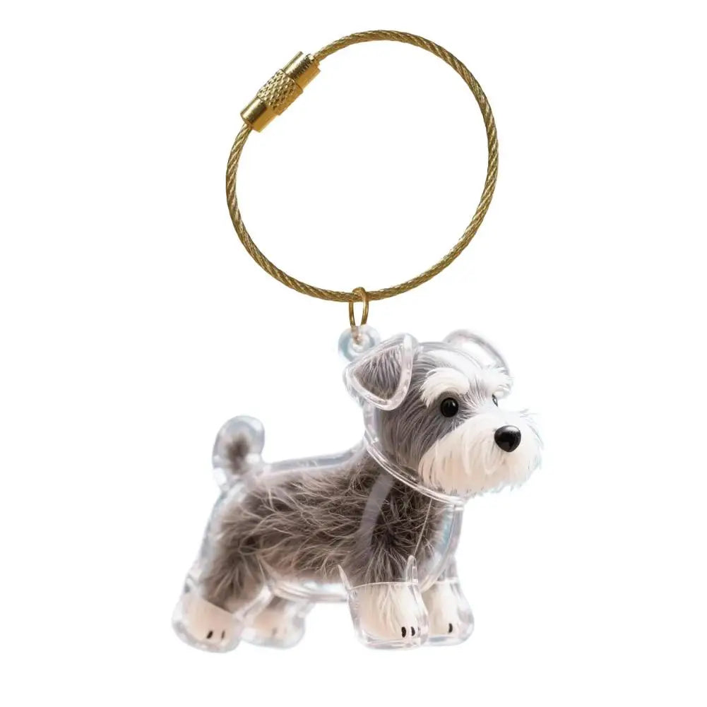 Chaveiro de Acrílico para Pelos de Cães