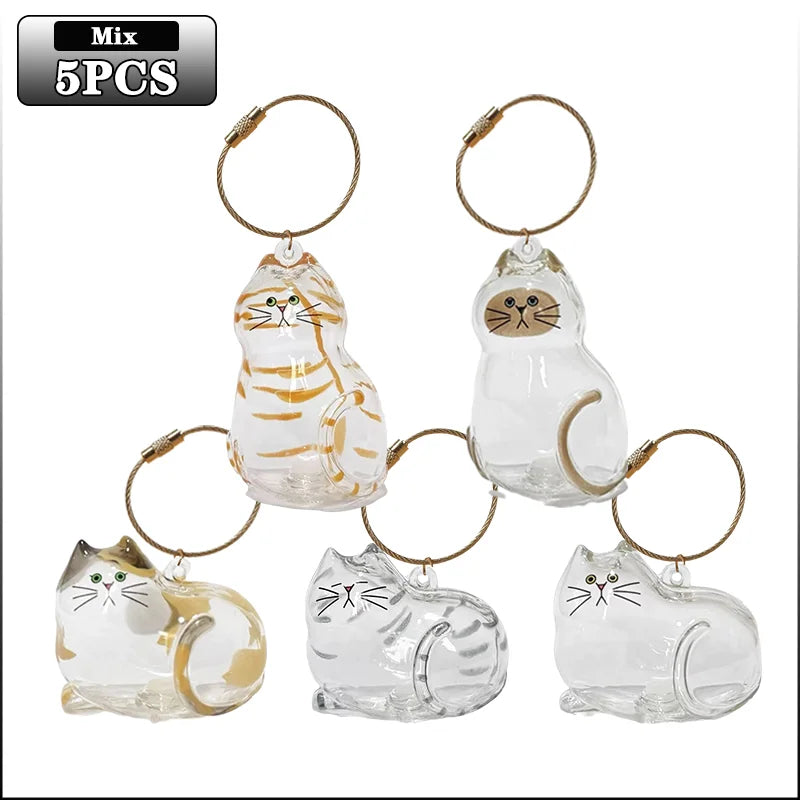 Chaveiro de Acrílico para Pelos de Gatos