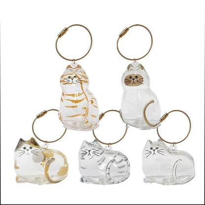 Porta Chaves de Acrílico para Pelos de Gatos
