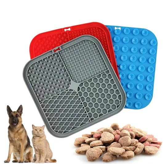 Tapete de Lamber com Ventosa para Cães